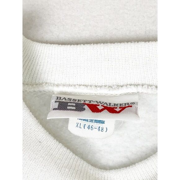 Vintage 1987 Palm Springs Sweatshirt XL Glitter California Desert - Picture 4 of 8